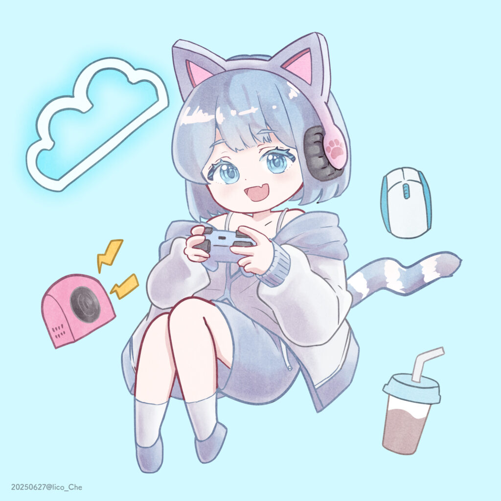 無料配布pingTuber全体像